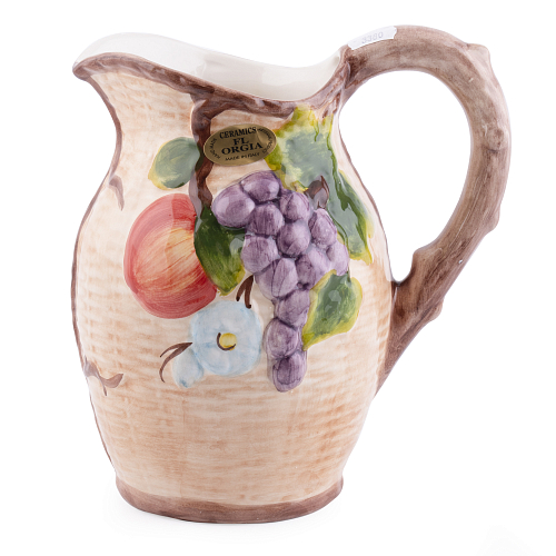 Кувшин 2л 25см оранжевый Фрукты Orgia