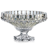 Фруктовница 30см на ножке хрусталь Crown Jewel Rogaska