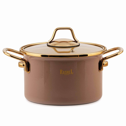 Кастрюля 3л с/кр кремово-розовый Кастрюля 3л с/кр кремово-розовый