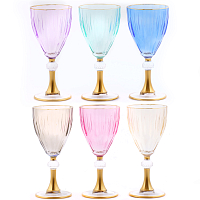 Набор фужеров 300мл 6шт Diamond Mix