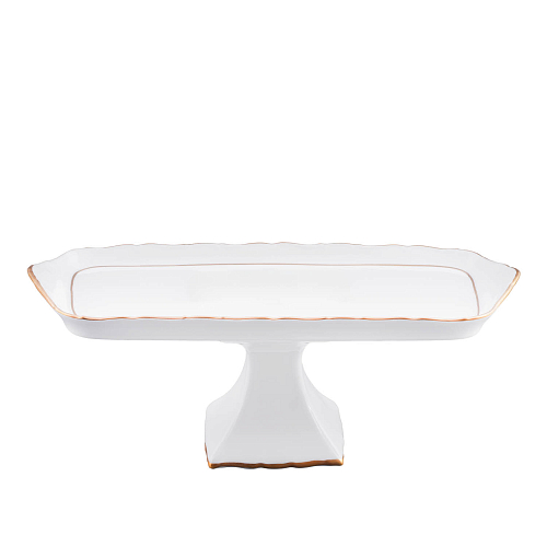 Поднос 37см н/н Престиж Marquise Gold Queen's Crown