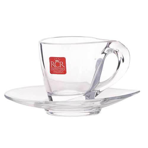 Набор кофейных пар 120мл 6шт Happy RCR 