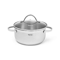 Кастрюля 2,1л 18*8,5см со стеклянной крышкой Luminosa