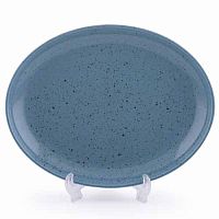 Блюдо овальное 32см Repast Lifestyle Articblue