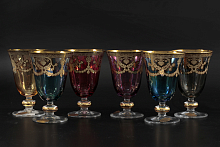 Набор фужеров 6шт Veneziano color Набор фужеров 6шт Veneziano color