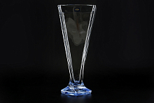Ваза 33см Quadro Синяя Crystalite Bohemia