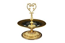 Фруктовница н/н с ручками 30см Timon s.r.l. Metal 1 plate disco big