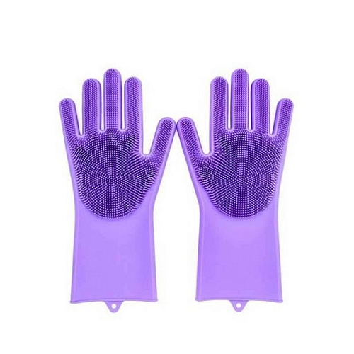 Хозяйственная силиконовая перчатка 2шт (кор=100наб)