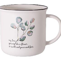 Кружка 0,4л Эвкалипт Herbarium Home&Style