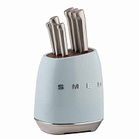Smeg набор ножей голубой Smeg