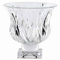 Фруктовница 24,5см на ножке Flame AS Crystal