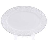 Блюдо овальное 33см 1шт Repast Жемчуг