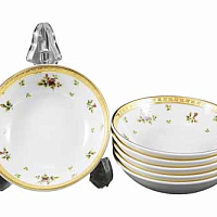 Набор розеток 11см 6шт Constanza Creme Primavera Gold Falkenporzellan