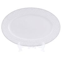 Блюдо овальное 33см 1шт Repast Жемчуг