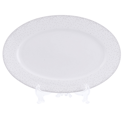 Блюдо овальное 33см 1шт Repast Жемчуг