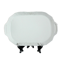 Поднос 23см Платиновый узор Bernadotte