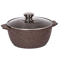 Кастрюля 5л Гранит brown 