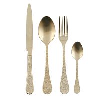 Набор столовых приборов 24пр Mat Champagne Betty Herdmar