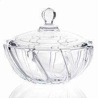 Конфетница 19см с крышкой Infinity Crystalite Bohemia