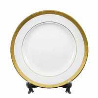 Блюдо круглое 32см Constanza Creme Gold 9349 Falkenporzellan