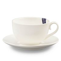 Чашка с блюдцем 310мл Маршмеллоу Nouvelle Home