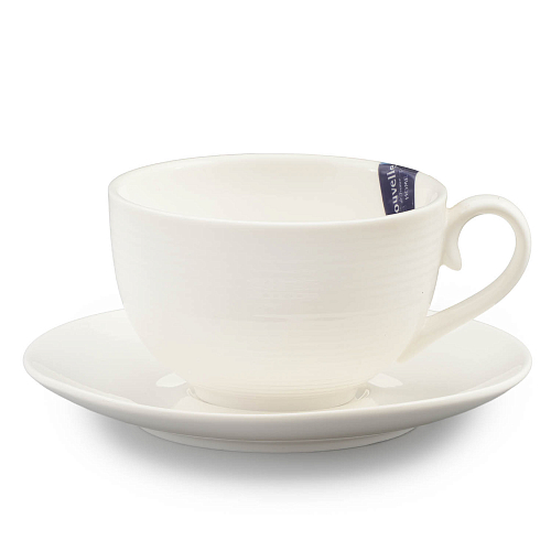 Чашка с блюдцем 310мл Маршмеллоу Nouvelle Home