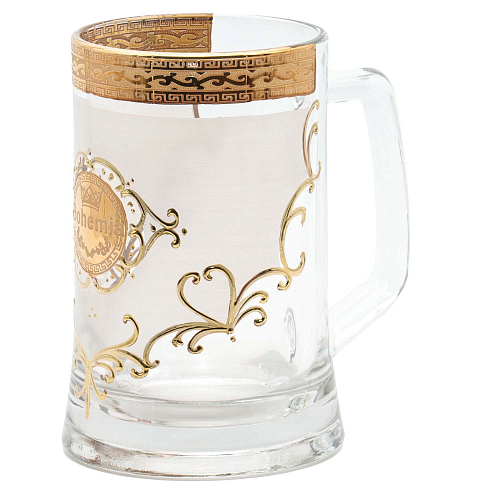 Кружка 1шт Bohemia золото Кружка 1шт Bohemia золото