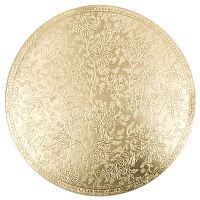 Салфетка сервировочная плейсмат 38см Аjouré золото Nouvelle Daily