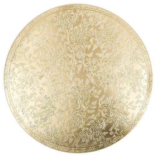 Салфетка сервировочная плейсмат 38см Аjouré золото Nouvelle Daily