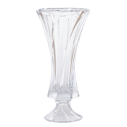 Ваза 40см на ножке Mozart Aurum Crystal