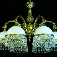 Люстра 6 рожковая патина Royal Bohemia