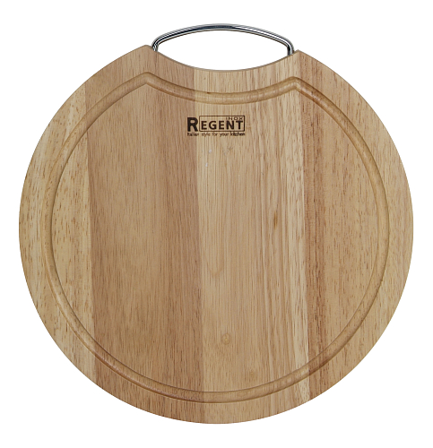Доска разделочная круглая 24см Linea Regent inox
