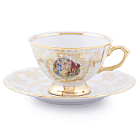 Набор чайных пар 6шт Мария Тереза Мадонна Repast