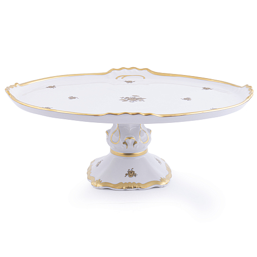 Поднос 37см н/н Золотая Роза Queen's Crown