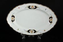 Блюдо овальное 34см Синеглаз (3шт кор) Bernadotte