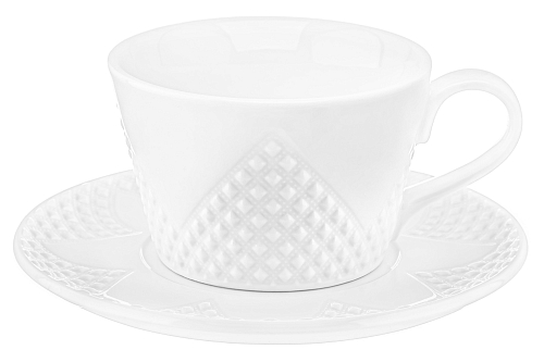 Набор чайных пар 360мл 1шт Ромбики Elan Gallery