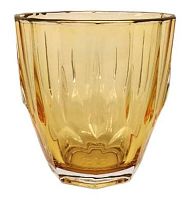 Набор стаканов 275мл 6шт Diamond Amber Мат-е золото Crystal Bohemia AS Crystal