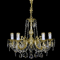 Люстра 5 рожковая золото Royal Bohemia