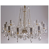 Люстра 12 рожковая белые плафоны 4004 669 SWW