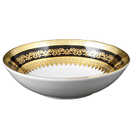 Набор розеток 11см 6шт Diadem Black Creme Gold