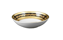 Набор розеток 11см 6шт Diadem Black Creme Gold