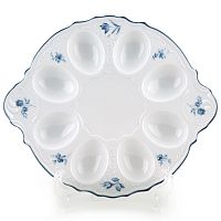Поднос для яиц 25см Синий цветок Bernadotte