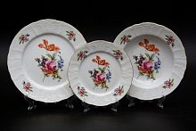 Набор тарелок 18пр Лопух Bernadotte