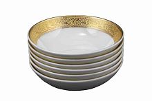 Набор розеток 11см 6шт Constanza Creme Gold 9349 Falkenporzellan