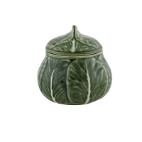 Сахарница с крышкой Капуста green Bordallo Pinheiro