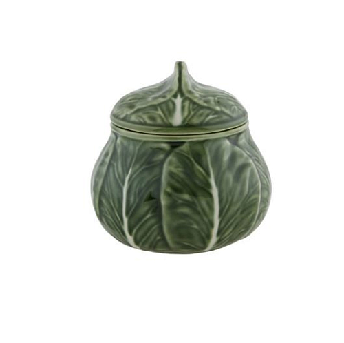 Сахарница с крышкой Капуста green Bordallo Pinheiro