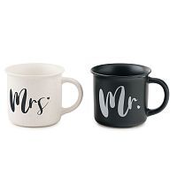 Набор кружек 400мл 2шт Mrs аnd Mr Elan Gallery
