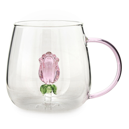 Кружка 400мл Роза