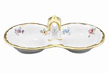 Солонка 1шт Мейсенский цветок Queen's Crown