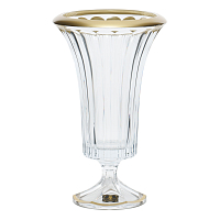 Ваза 40см Doge Матовое золото AS Crystal